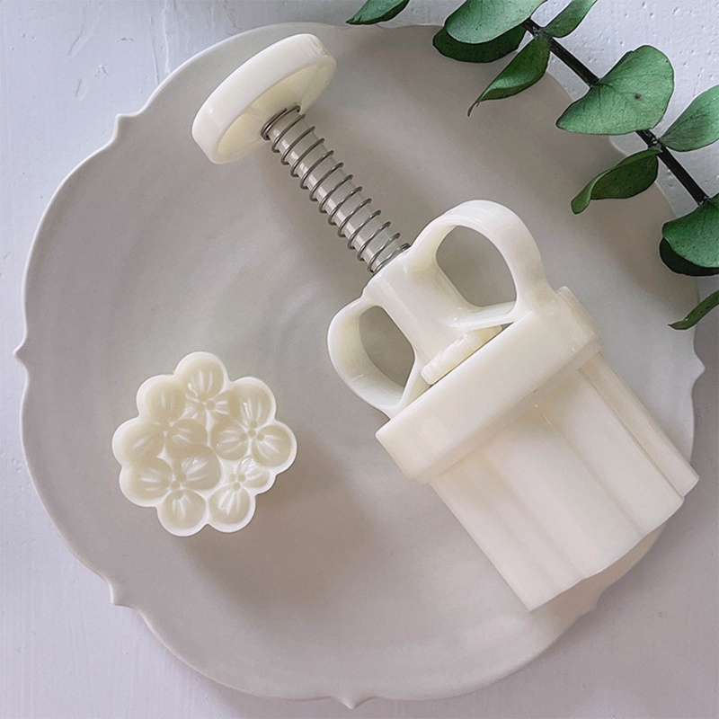 Khuôn Nhựa Làm Bánh Trung Thu Hình Hoa Mộc Lan DIY