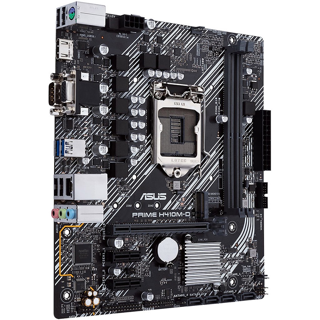 Bo mạch chủ Mainboard ASUS PRIME H410M socket 1200 (hỗ trợ Chip Intel đời thứ 10 - Main mATX)