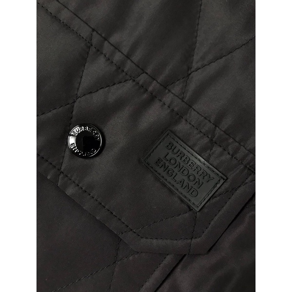 Áo khoác mùa đông cho nam vân hình thoi thương hiệu thời trang cao cấp Burberry BBR