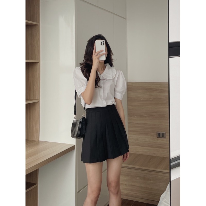 [Mã WASKT304 giảm 15% tối đa 30K đơn 99K] áo somi cổ bèo 553 | BigBuy360 - bigbuy360.vn