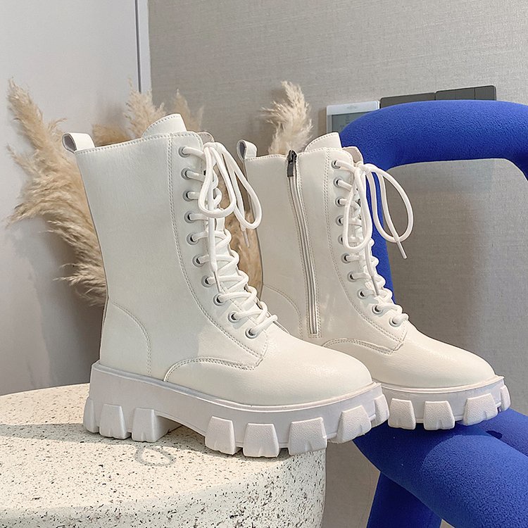 Giày bốt cổ cao mũi kiểu dáng thời trang cho nữ | BigBuy360 - bigbuy360.vn