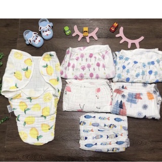 Ủ kén sơ sinh chất xô Aden+Anais