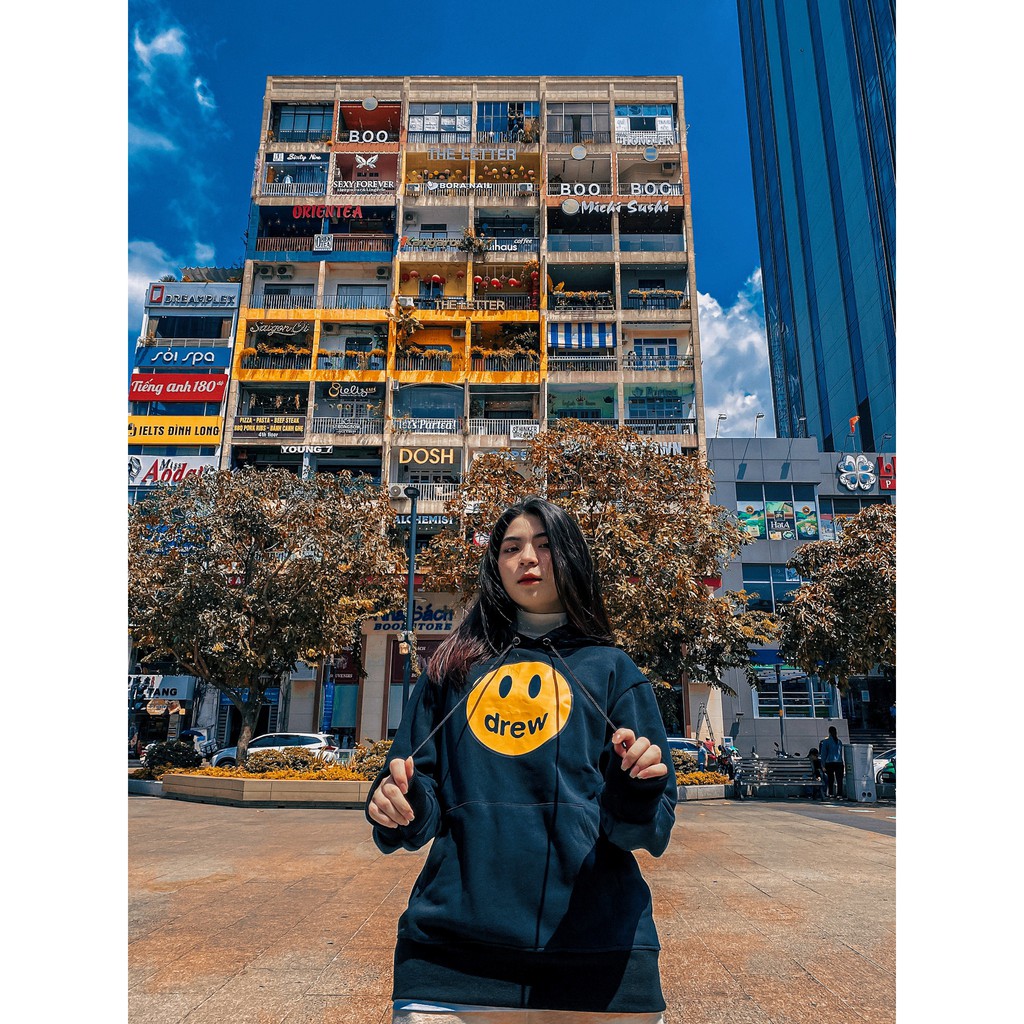 Áo Hoodie Drew Form Rộng Unisex Nam Nữ | BigBuy360 - bigbuy360.vn