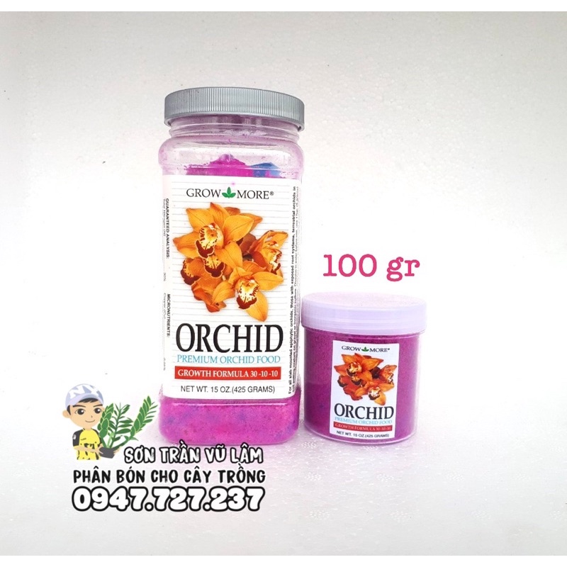 Grow More Orchid NPK 30-10-10 Phân Bón Lá Hoa Lan, Cây Cảnh - Hủ Chiếc Lẻ