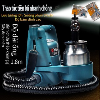 🍀 𝐅𝐑𝐄𝐄𝐒𝐇𝐈𝐏 🍀Máy phun sơn điện cao áp đa năng Sơn dầu -sơn nước-sơn PU