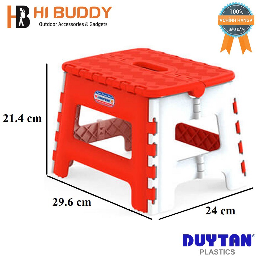 Combo Bàn Xếp Duy Tân (65 x 45 x 50 cm) No.947 và Bốn Ghế Lùn Xếp Duy Tân (29.6 x 24 x 21.4 cm) No.944