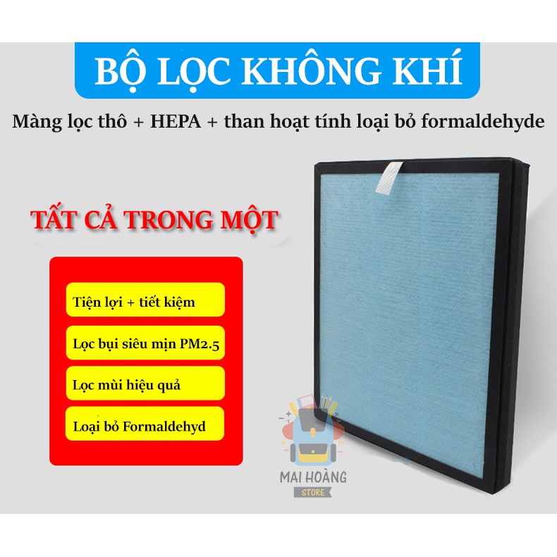 Lõi lọc HEPA lọc bụi PM 2.5, loại bỏ formaldehyde dùng cho máy lọc không khí KSRAIN JSY-40A