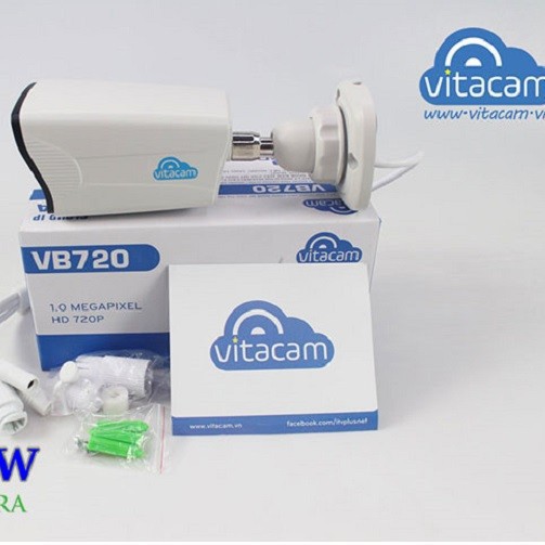 Camera ngoài trời Vitacam VB720 Pro chính hãng hình ảnh ban đêm có màu.