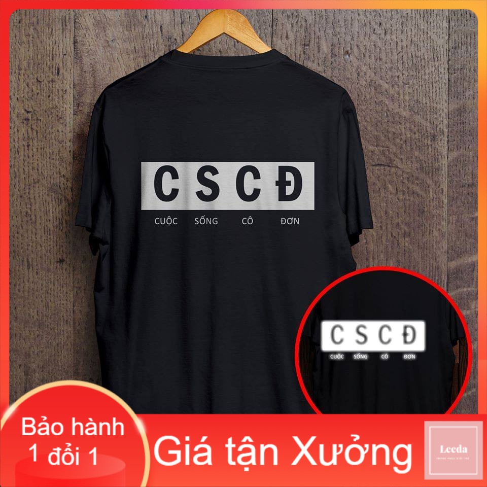 Áo phông phản quang một màu Cuộc sống cô đơn