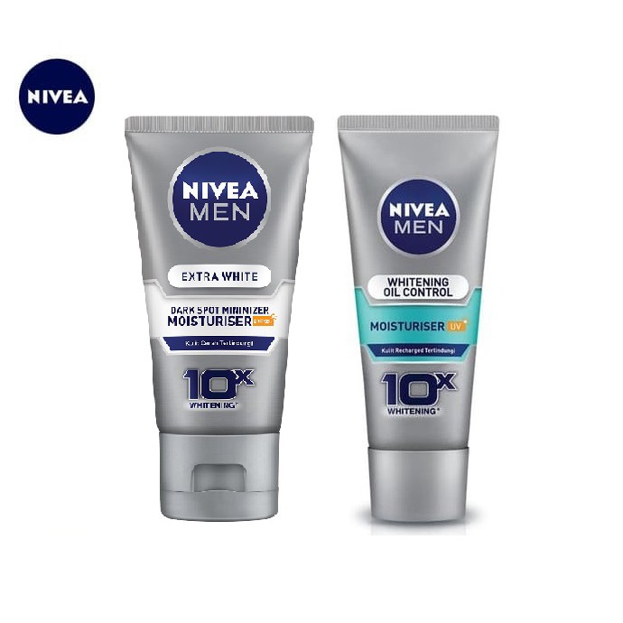 Nivea (hàng Mới Về) Kem Dưỡng Ẩm Làm Trắng Da Chống Nắng Spf 30 Uk 40 ml Dành Cho Nam