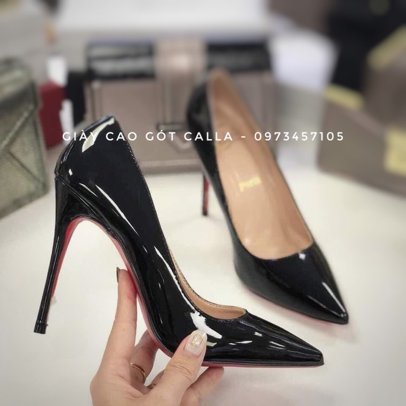 cao gót bít mũi cổ điển đủ màu (đen, nude, trắng) cao 8cm, 9cm, 11cm, 12cm