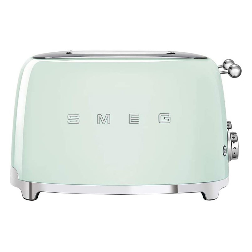 Máy Nướng Bánh Mì Sandwhich Smeg TSF03PGEU Pastel Green, Thiết Kế Sang Trọng, Nướng Bánh Giòn - Nhập Khẩu Từ Đức