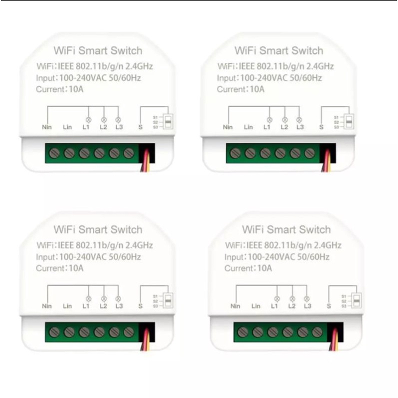 Công tắc Tuya Wifi/Zigbee Mini  hỗ trợ công tắc cơ hai chiều, ra lệnh giọng nói Google& Alexa