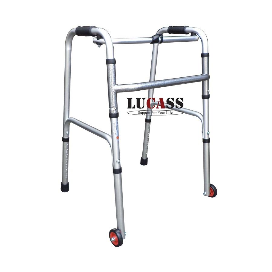 Khung Tập Đi Hợp Kim Nhôm Lucass W47 – Giúp người tập đi sau tai biến, người già đi lại vững vàng hơn – Khung hợp kim nh