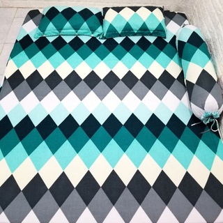 BỘ DRAP THUN HÀN QUỐC 4 MÓN [ 1 GA TRẢI GIƯỜNG, 2 VỎ GỐI NẰM, 1 VỎ GỐI ÔM].