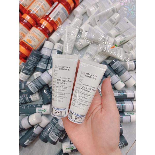 AHA Paula Choice 8% dạng gel 15ml