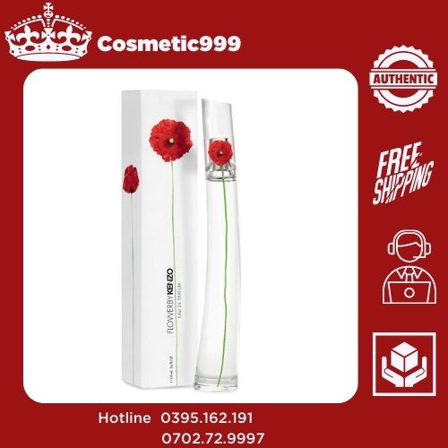 Nước hoa kenzo flower, nước hoa nữ flower by kenzo chính hãng -cosmetic999