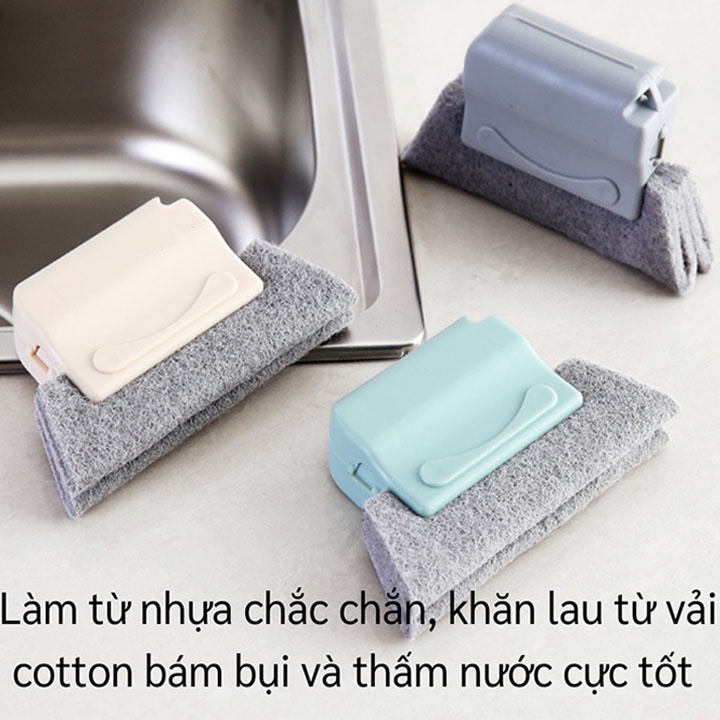 Dụng Cụ Vệ Sinh Khe Cửa - Miếng Lau Chùi Khe Rãnh Cửa Kính, Cửa Sổ Hiệu Quả 9428