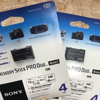 Thẻ nhớ Sony Pro Duo - 4GB