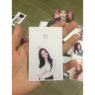 lomo card black pink