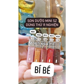 SON DƯỠNG DIOR SIZE MINI 001-004-012-015-020