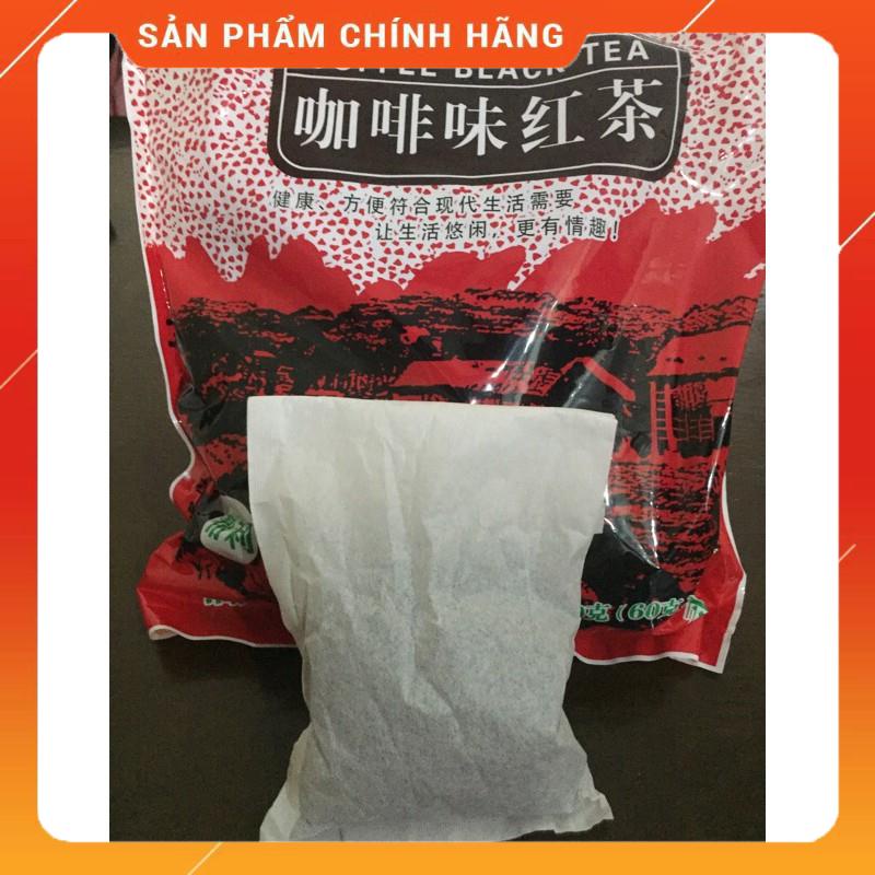 Trà Đen, Hồng trà Đài Loan gói 600 gr gồm 10 túi lọc - Pha trà sữa thơm ngon, hương vị cà phê đậm đà
