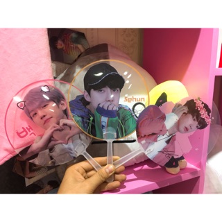 Quạt cán trong EXO BAEKHYUN SEHUN CHANYEOL