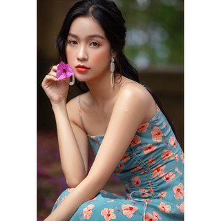 OLV - Đầm Dahlia Flowers Straps