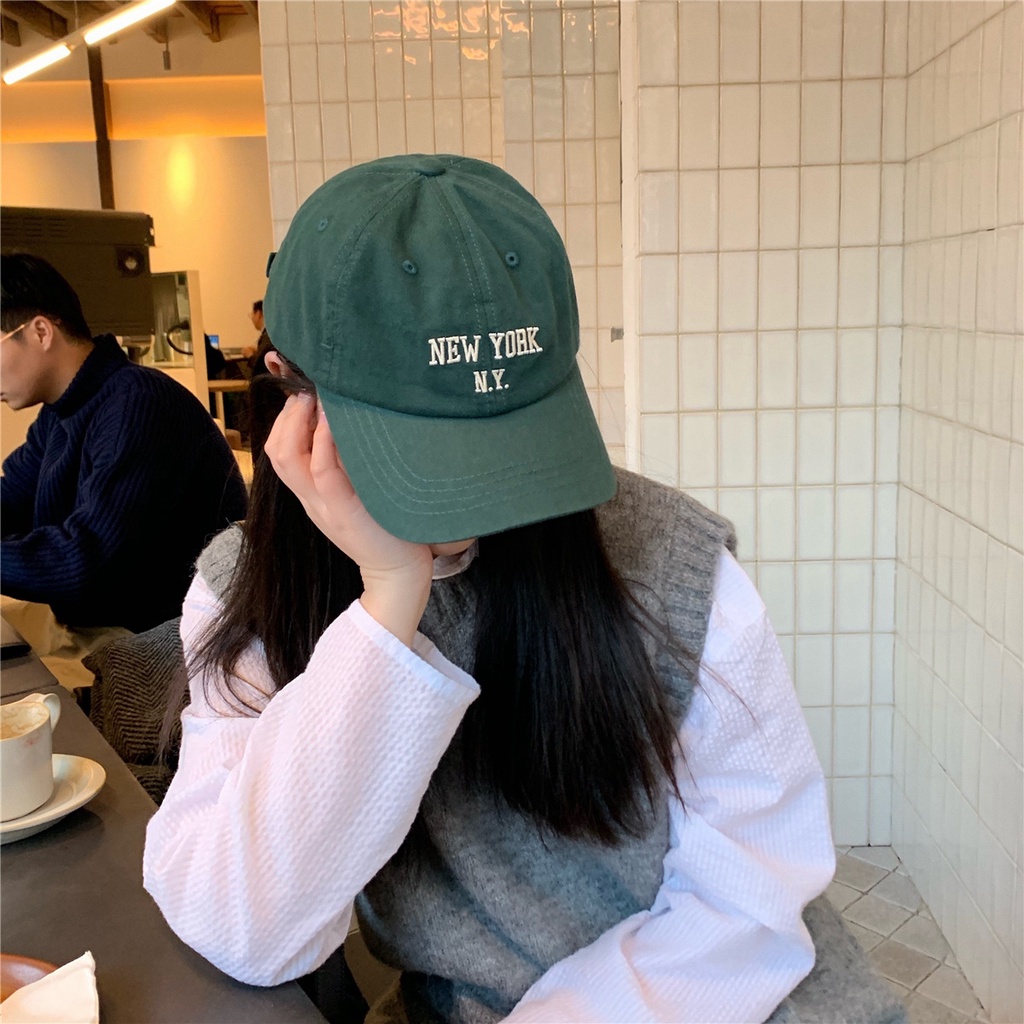 Mũ lưỡi trai Newyork Ny, Nón kết nhiều màu phong cách Ulzzang form unisex nam nữ - LT17