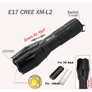 ĐÈN PIN SIÊU SÁNG CREE XML-T6 3000lm