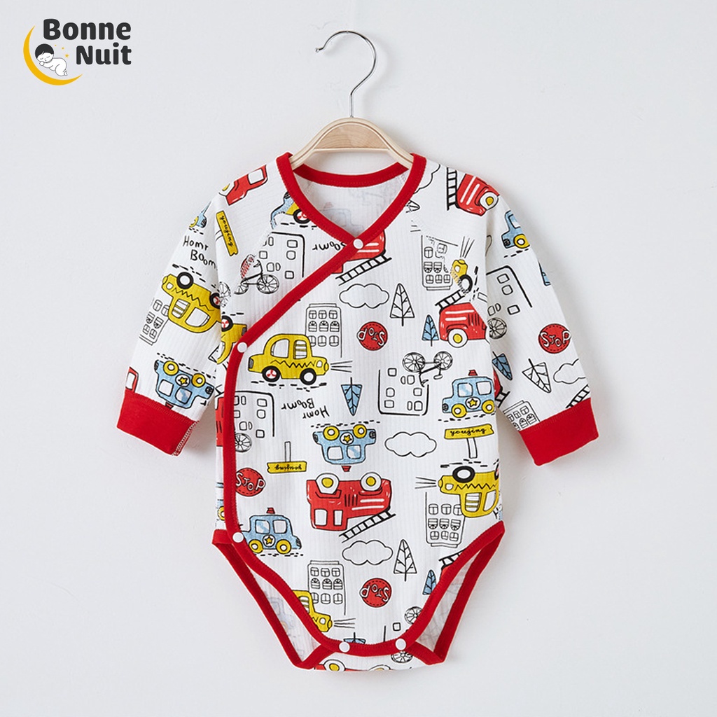 [GIÁ SỐC] Bodysuit Cartoon tay lửng 100% cotton hoạ tiết siêu xinh cho bé