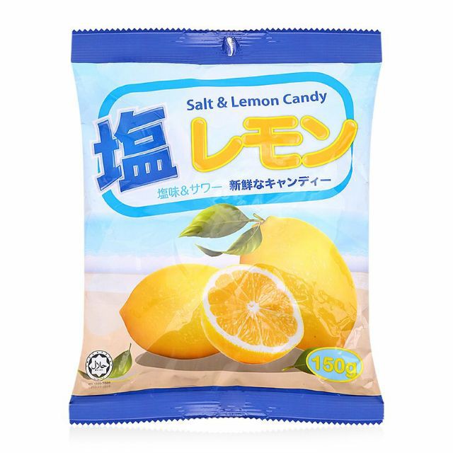 Kẹo chanh muối Salt&Lemon Malaysia 150g qa0208