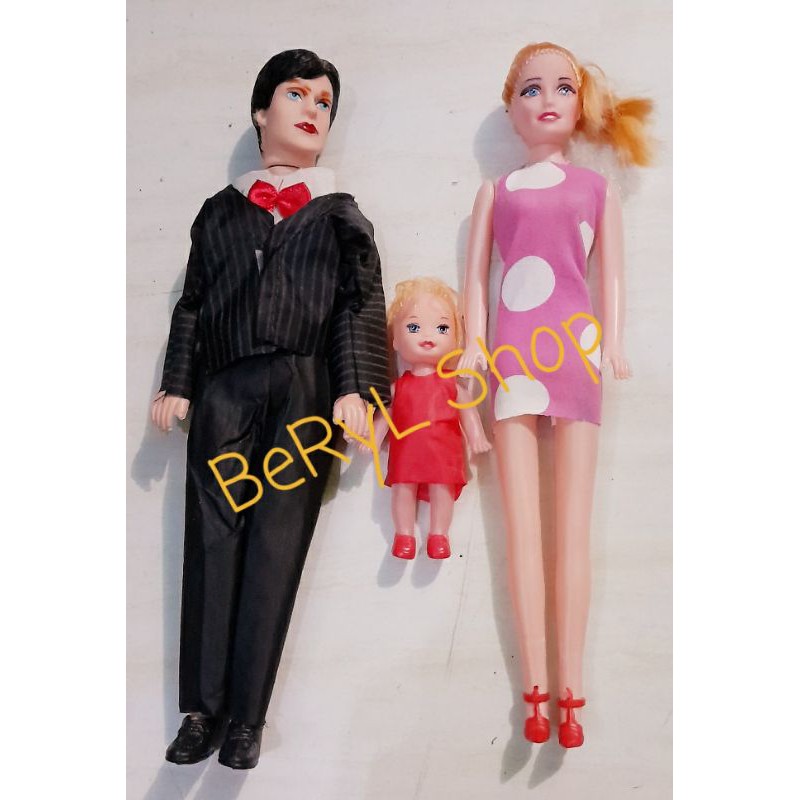 Búp Bê Barbie Gia Đình Dễ Thương Xinh Xắn