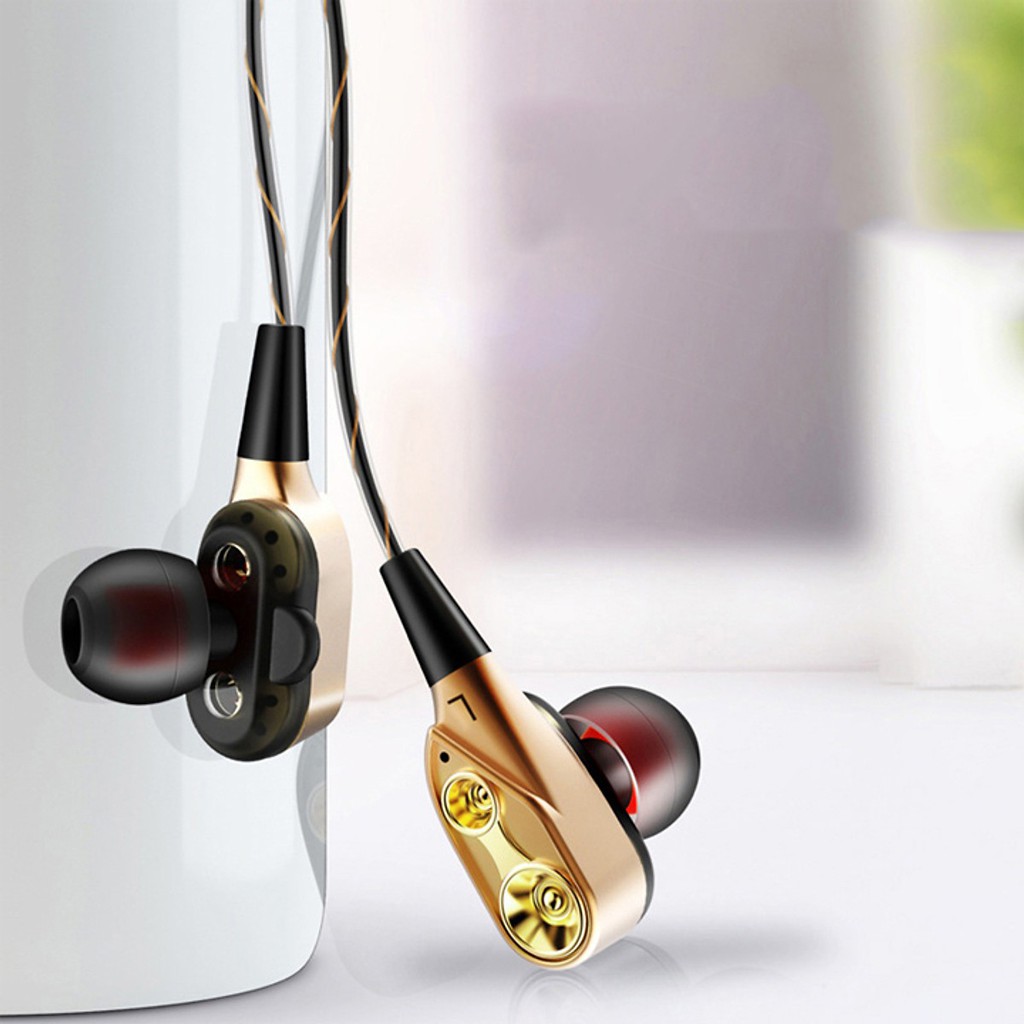 Tai nghe HiFi chính hãng lõi kép siêu bass