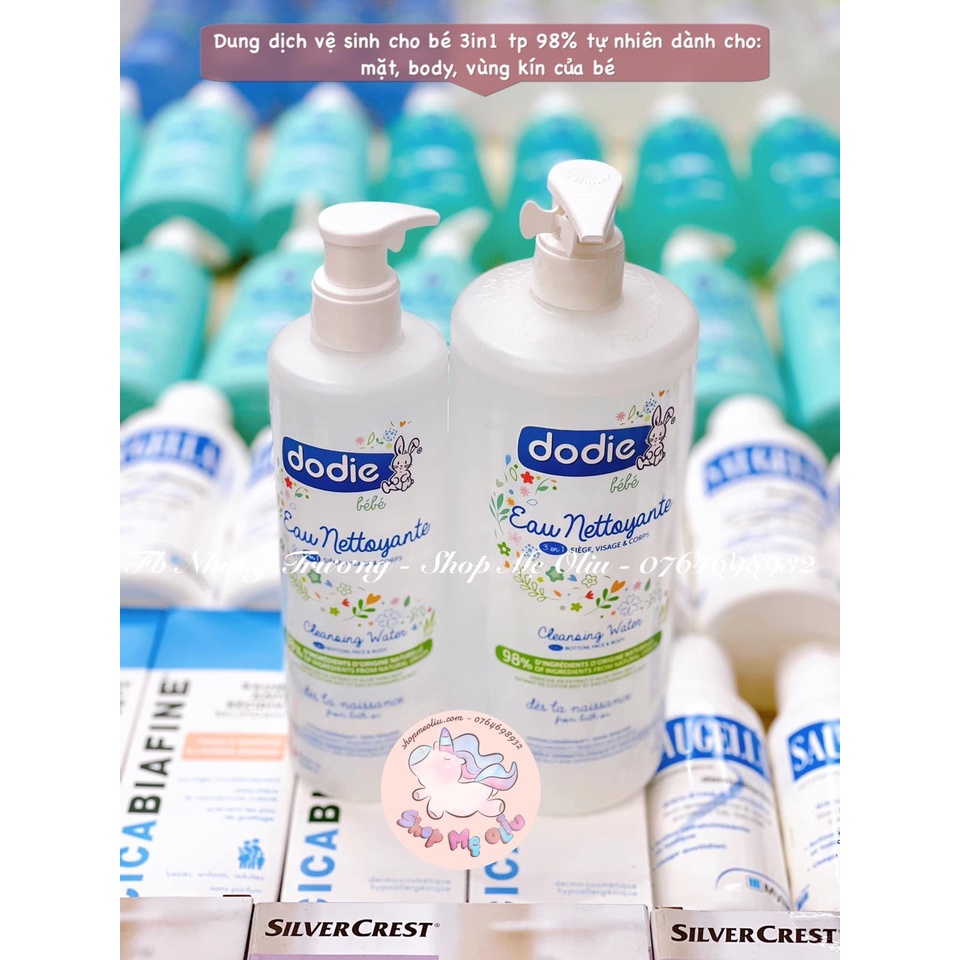 Dung dịch vệ sinh cho bé 3in1 Dodie
