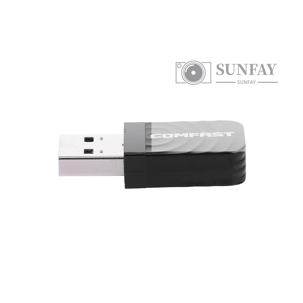 Usb Wifi Comfast Cf-812Ac Ac 1300mbps 2.4g 5.8ghz