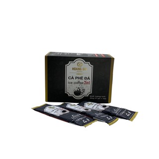 THANH LÝ Cà Phê Đen Đá - 2in1 (Hộp 17 gói x 12gram)