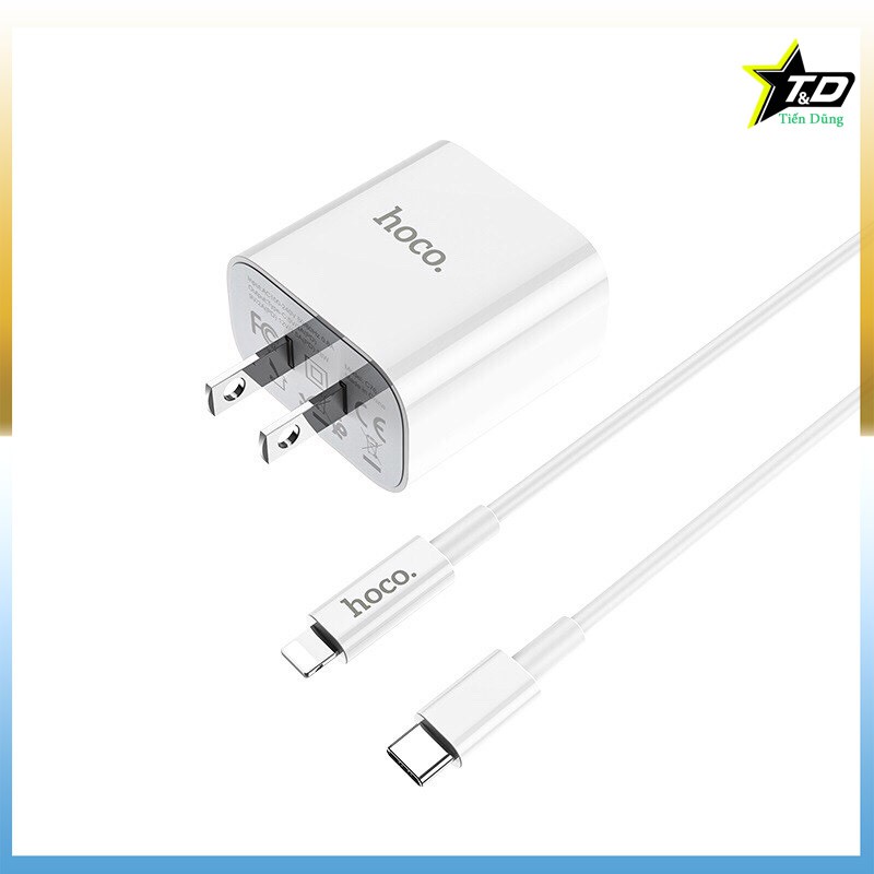 Cốc Sạc Hoco C76 sạc nhanh QC3.0 và PD18W Cho Smart phone - Table tự động nhận dạng thiết bị