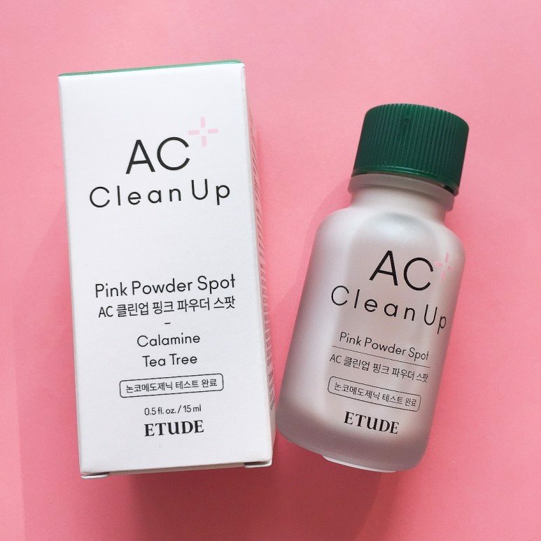 Dung Dịch Chấm Mụn Etude Ac Clean Up Pink Powder Spot 15ml