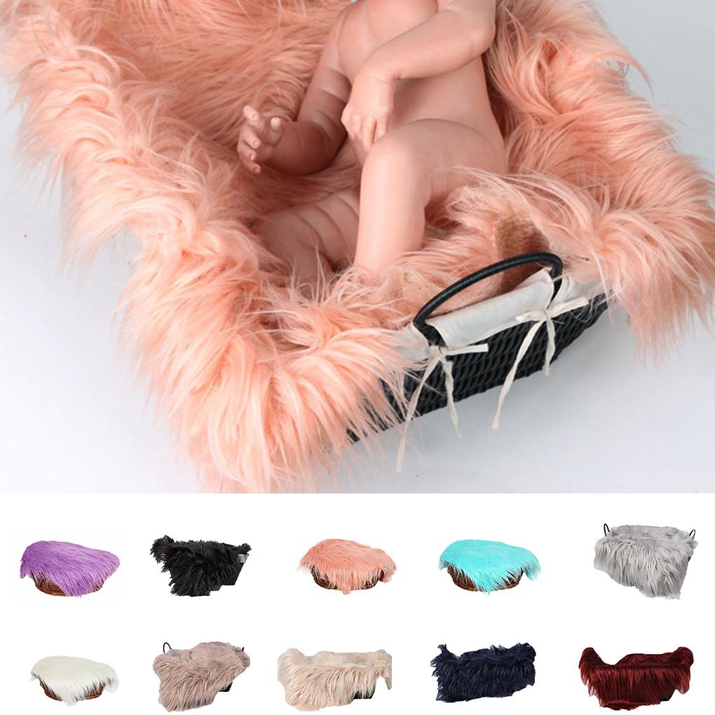 Chăn Lông Mềm Dùng Làm Đạo Cụ Chụp Ảnh Cho Bé Sơ Sinh