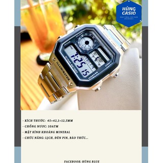 Đồng hồ Nam Casio AE1200 pin trâu chính hãng