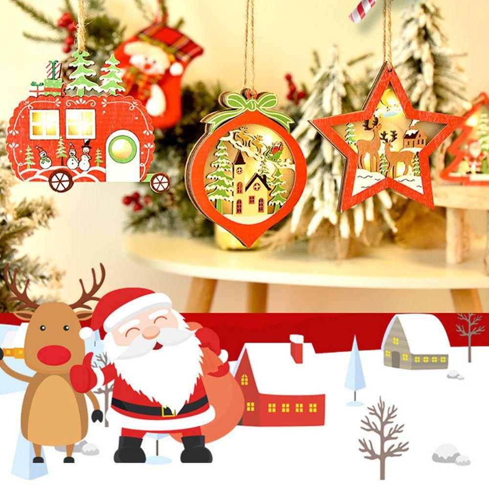 CONOPERY Cây Thông Giáng Sinh Năm Mới Có Đèn Led Độc Đáo Trang Trí Nhà Cửa