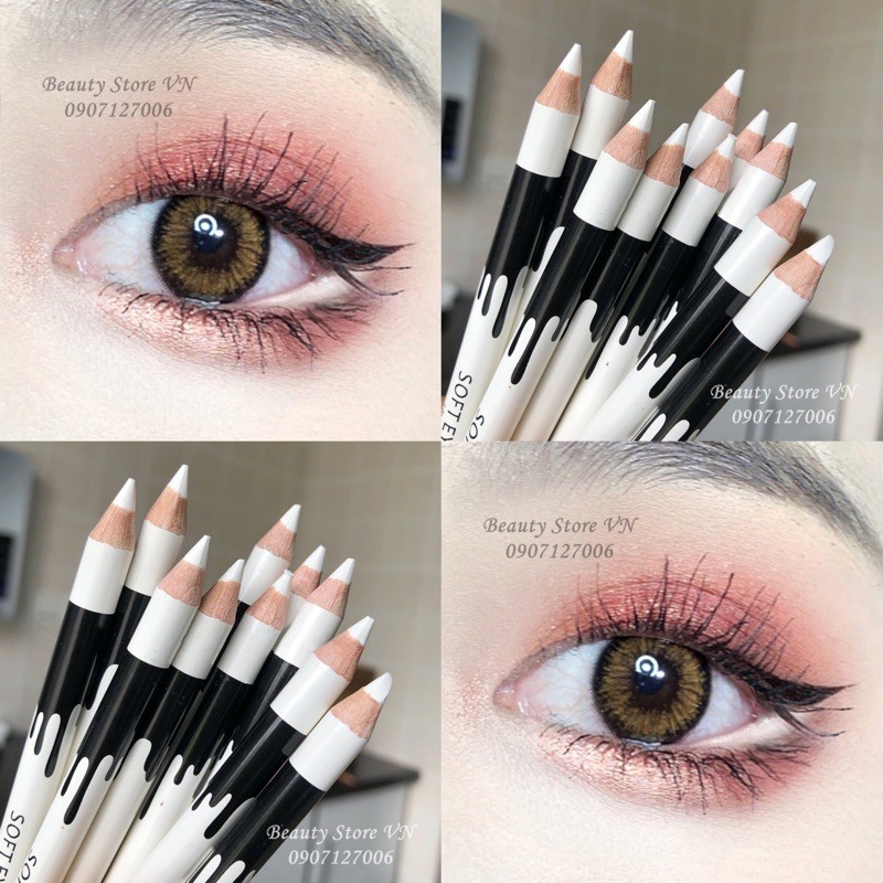 [FREESHIP💋] Bút Chì Kẻ Mắt Màu Trắng Cao Cấp White Eyeliner Pencil