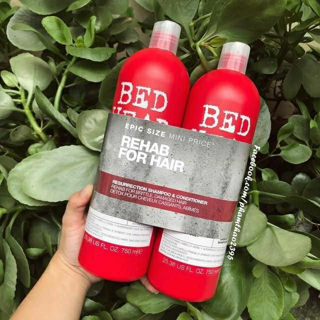 [Bebu123]Cặp gội - xả phục hồi tóc TIGI ĐỎ