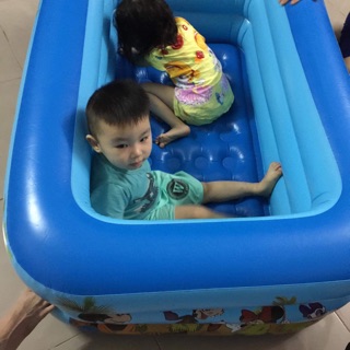 Bể bơi 1.3m kèm phao cổ cho bé