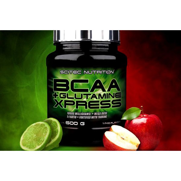 BCAA | Scitec BCAA Glutamine Xpress Phục Hồi Cơ Bắp Tăng Sức Mạnh 600 G - Chính Hãng - Muscle Fitness