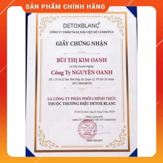 Sữa rửa mặt sinh học detox blanc [detoxblanc.vietmycosmetic]