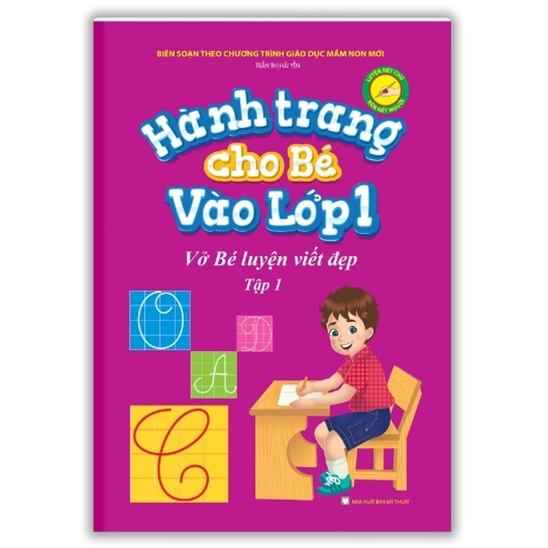 Sách - Túi hành trang cho bé vào lớp 1 (8 cuốn)