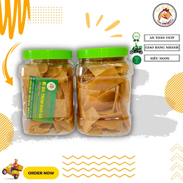2 HỘP 1000Gram BÁNH PHỒNG TÔM chuẩn ATVSTP | KHÔ Gà Bà Già