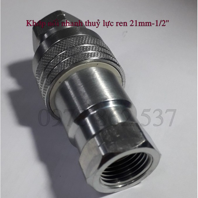 Khớp nối nhanh thuỷ lực ISOA NPT 1-2'' ren 21